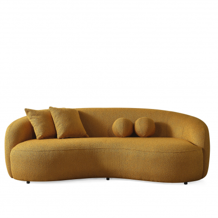 Canapea, 3 locuri, textil boucle - LISABONA [1]