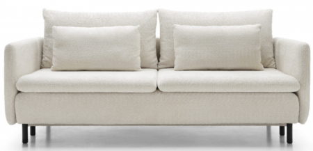 Mobila living - Canapea extensibilă, 3 locuri, tapițată în material textil Pet Friendly Puente 03 -  MORA