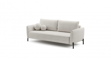 Canapele - Canapea extensibilă, 3 locuri, tapițată în material textil Pet Friendly Punete 06-  VASCO
