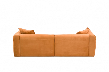Canapea piele nubuk vegană, 282 x 119 x h 68 cm - CASANDRA [4]