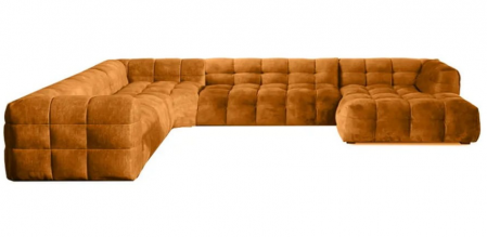 Canapele - Canapea modulară, 345 x 294/170 x h 68 cm - MICHELIN