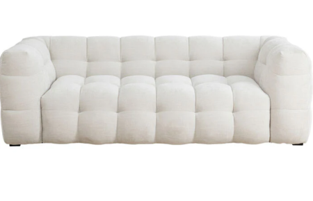 Canapea fixă, textil bouclé ivoire- MICHELIN Promotii - Canapea fixă, textil bouclé ivoire- MICHELIN