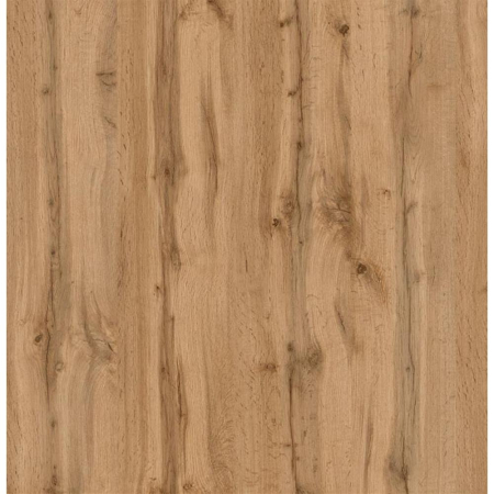 Consolă extensibilă din melamină, stejar rustic - ANGELICA [2]
