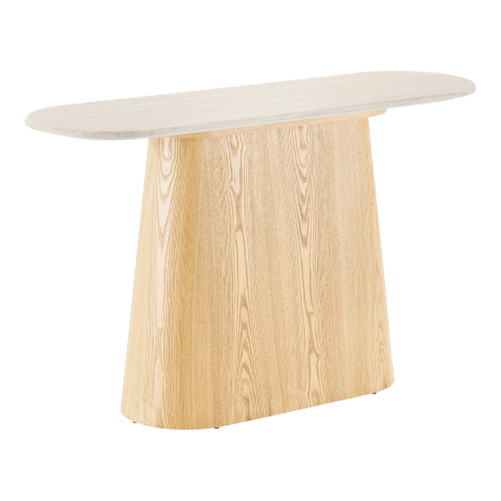Noutati - Consola Larvik granit si frasin, 130 cm