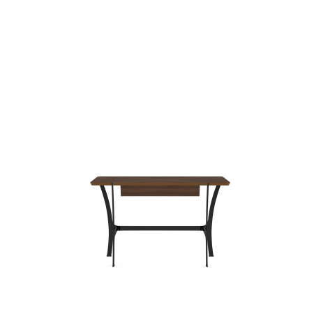 Designers' Choice - Consolă cu sertar, picioare metalice, blat MDF furniruit - RAVEL