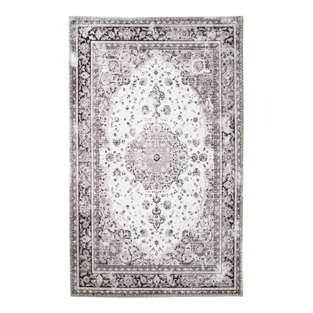 Covoare living - Covor negru cu alb 200x300 cm - Havana