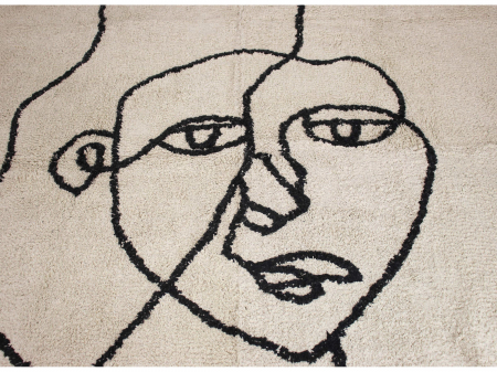 Covor pufos crem / bej / ivoire, 230x160x1cm - FACE [1]
