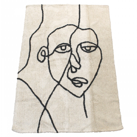 Covoare living - Covor pufos crem / bej / ivoire, 230x160x1cm - FACE