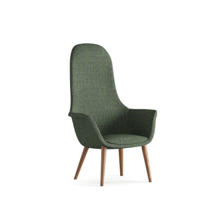 Designers' Choice - Fotoliu cu structura din lemn, material textil -  POLAR HW