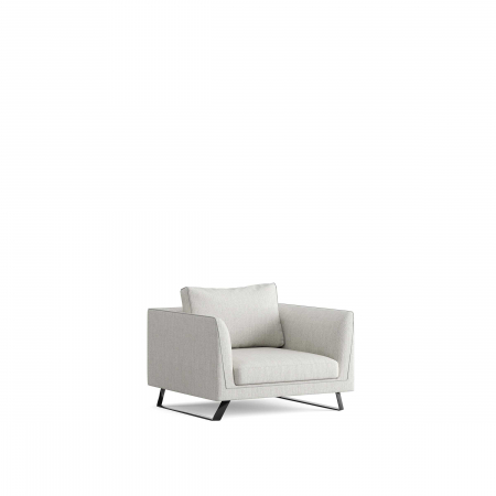 Designers' Choice - Fotoliu, tapițerie textilă - LELA 1