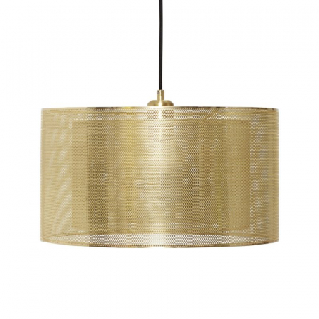 Corpuri de iluminat - Lustră metalică, aurie, ø40 x 23 cm - EDGE