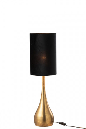 Lampă tip veioză, cu abajur- DROP GOLD