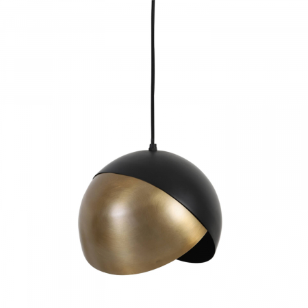 Corpuri de iluminat - Lustră metalică, bronz,  Ø25x21cm - NAMCO