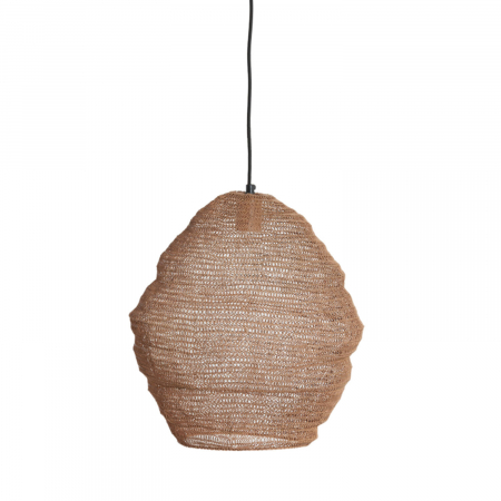 Corpuri de iluminat - Lustră metalică, terracota, Ø38x42cm - NINA