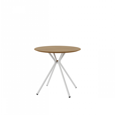 Masă de bar, picioare metalice, blat MDF laminat - KILIG BR 80 [1]