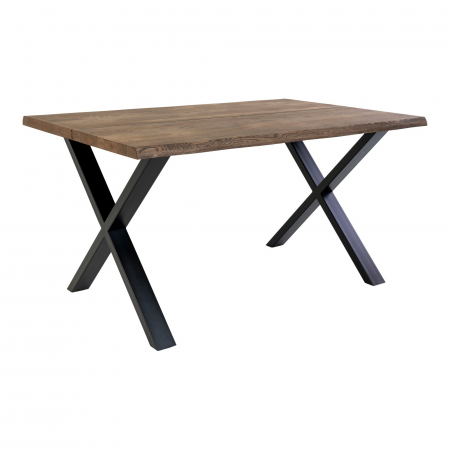 Mese - Masă dining, lemn masiv de stejar, 140x95x75cm -  TOULON SO