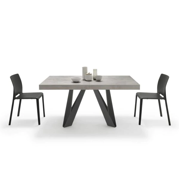 Masă extensibilă, stejar rustic - ROMINA GREY
