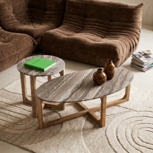 Mobila living - Masuta de cafea OPAL BROWN 120 cm