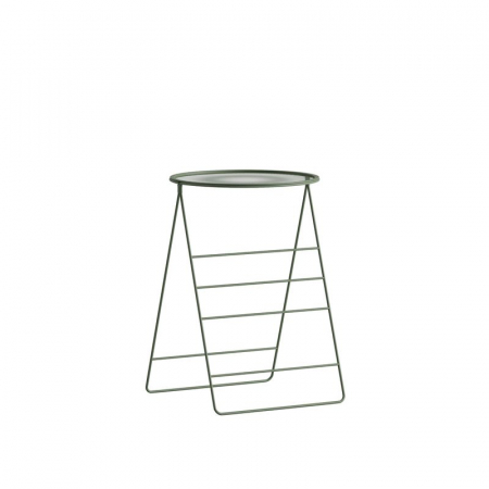 Designers' Choice - Măsuță laterală metalică, verde - WHAT