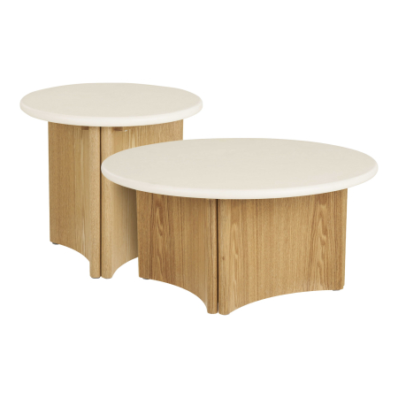 Noutati - Masute de cafea, set de 2, Motril