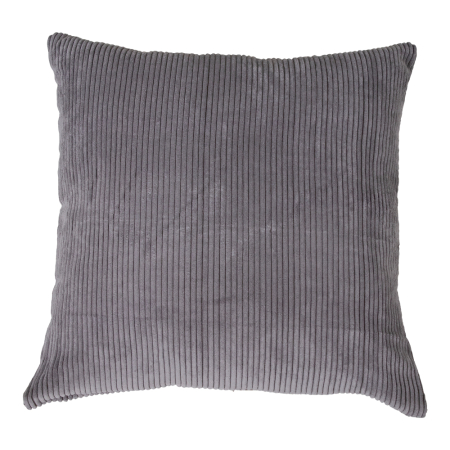 Textile pentru casa - Pernă decorativă din catifea, gri închis - BLANCA