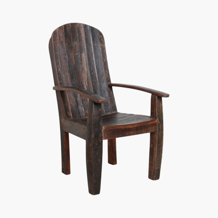 Noutati - Scaun Barrel Grandma's din lemn de stejar reciclat din butoaie de whiskey