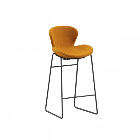 Designers' Choice - Scaun de bar, metalic, tapițat - POLAR C