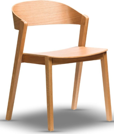Mobila dining - Scaun din lemn, natur - NORDIC 1