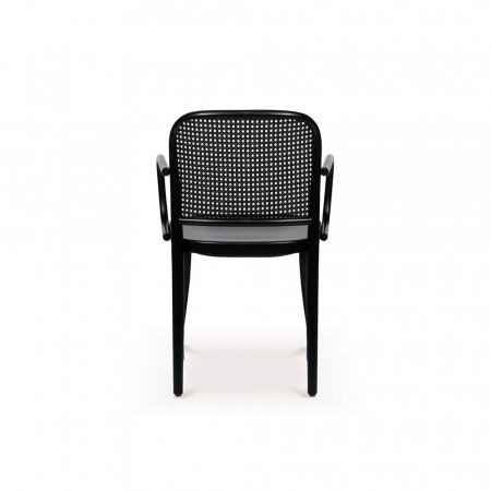 Scaun din lemn negru - ZARRA [3]