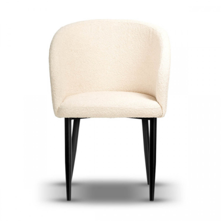 Scaun dining din lemn, sezut tapitat - CARINE [1]