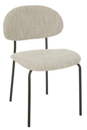 Scaun dining, tapitat - CHERRY