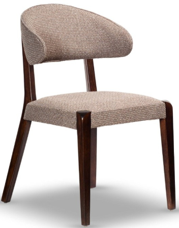 Noutati - Scaun dining tapițat în textil - SAUL