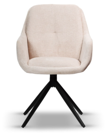 Scaun rotativ, tapițerie bej deschis - DORIS [1]