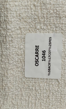 Set 2 fotolii, textil boucle ivory Oscarre - LISABONA [1]
