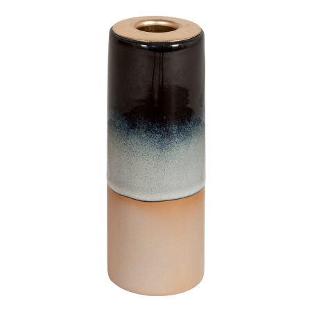 Suport de lumânare din ceramică albastră - CANDLE [1]