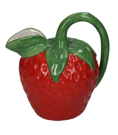 Promotii - Vază din ceramică, 17x13x17cm - STRAWBERRY RED