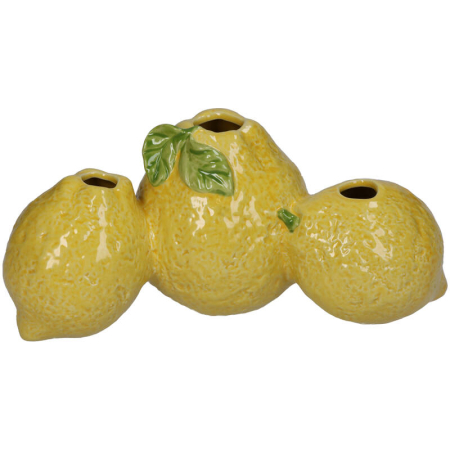 Promotii - Vază din ceramică, 21x11x10cm -  LEMONS