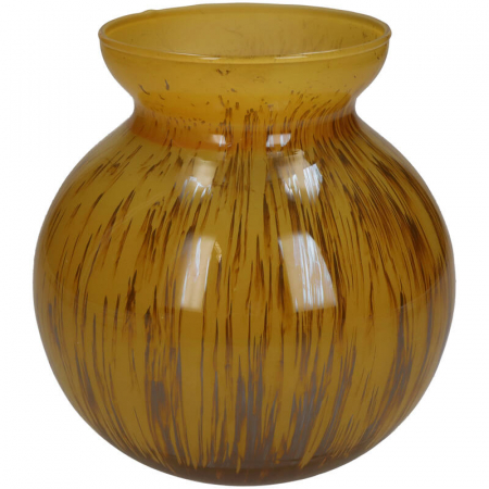 Ghivece si jardiniere - Vază din sticlă, 15x15x16cm -  OCHRE