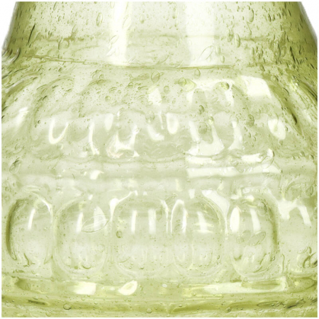 Vază din sticlă, galben lime, 11x11x13cm - TRENDY [2]