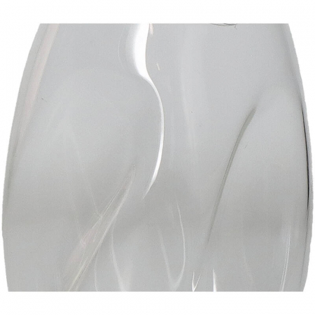 Vază din sticlă, transparentă, 18x10x10cm - WAVE [2]