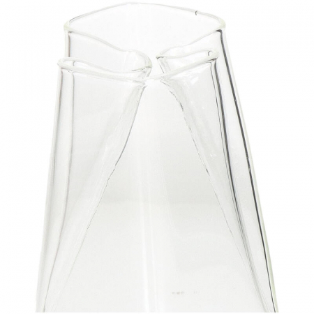 Vază din sticlă transparentă, 21x8x9cm - CLEAR [1]