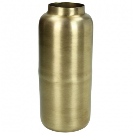 Accesorii decorative - Vază înaltă, metalică, 19x8x8cm -THEME