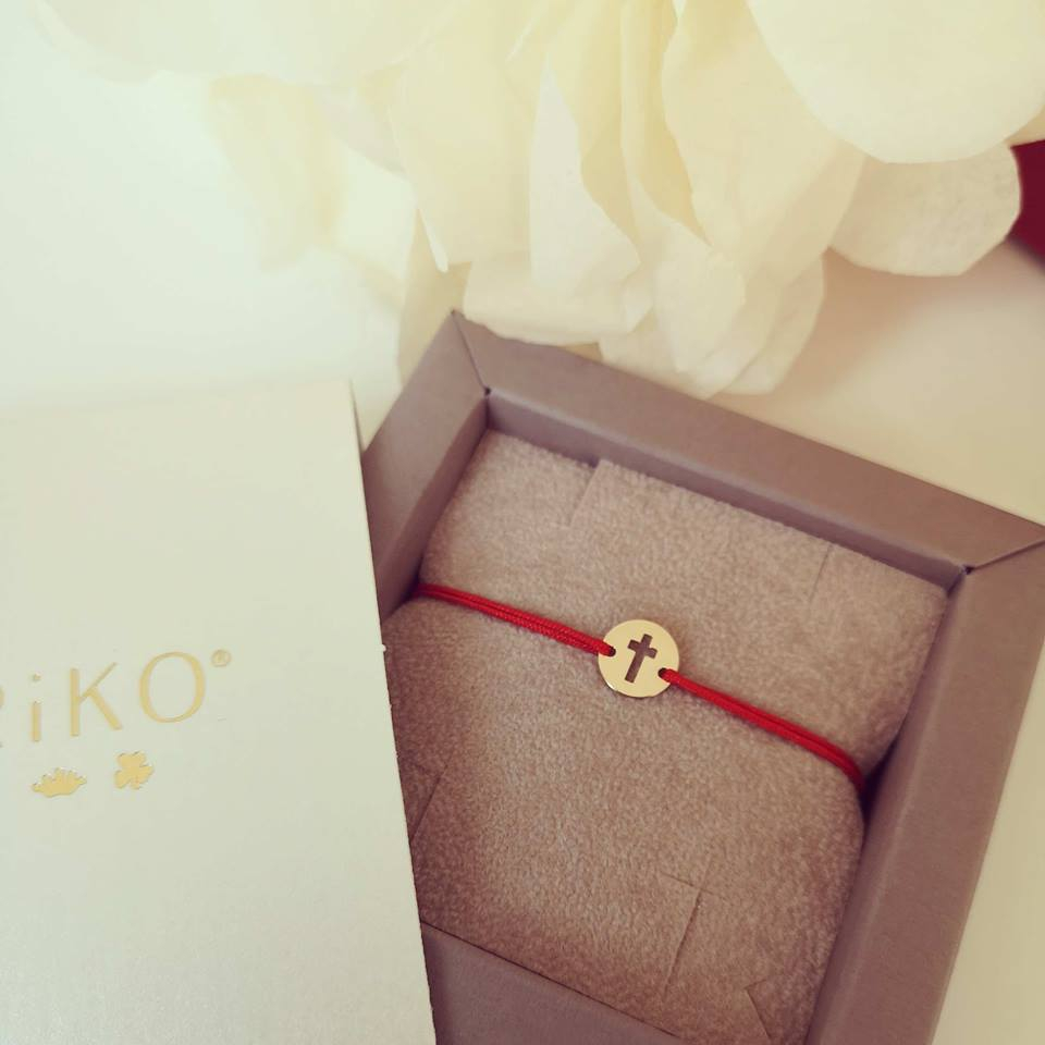 Bratara Cruciulita in banut, Aur Galben14K [2]