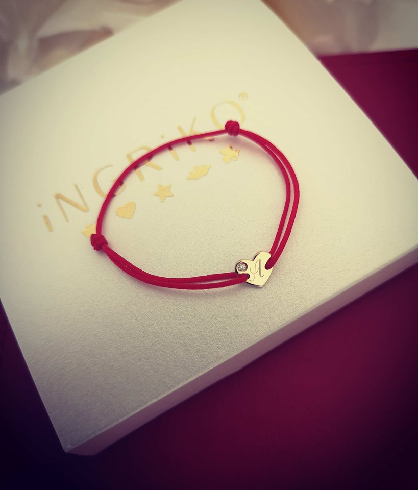 Bratara cu diamant si inima aur 14K [6]