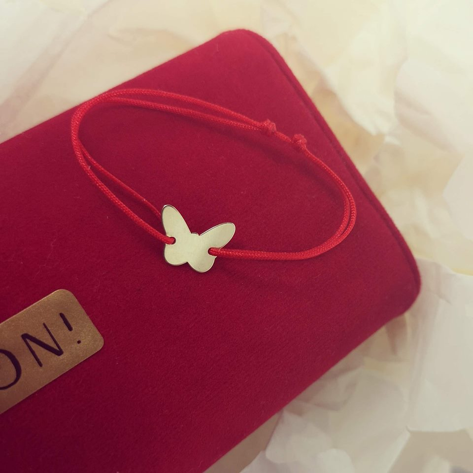 Bratara Fluturas, Aur galben 14K [2]