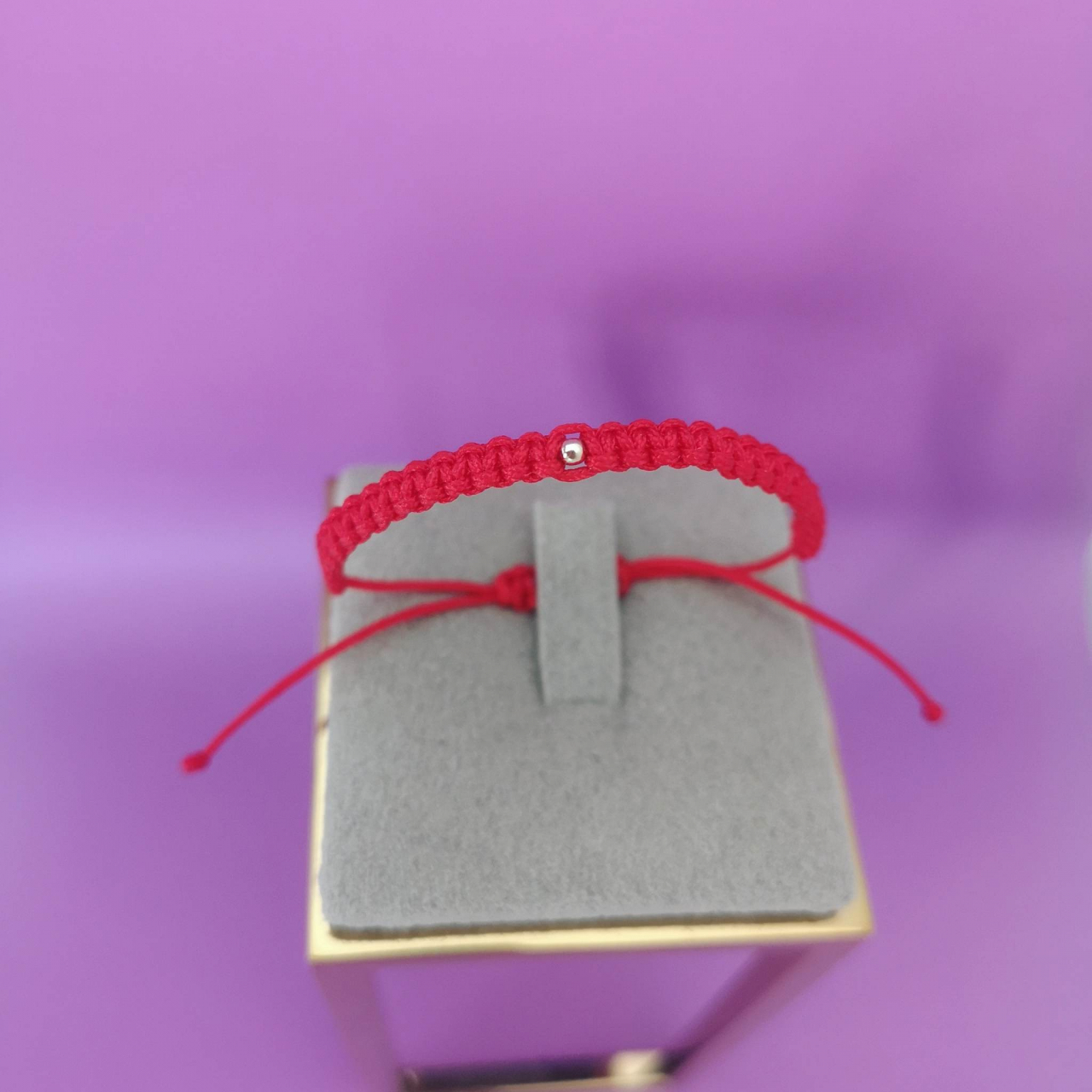 Bratara impletita cu biluta din aur 585 [2]