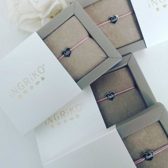 Bratara inima argint 925 rodiat [3]