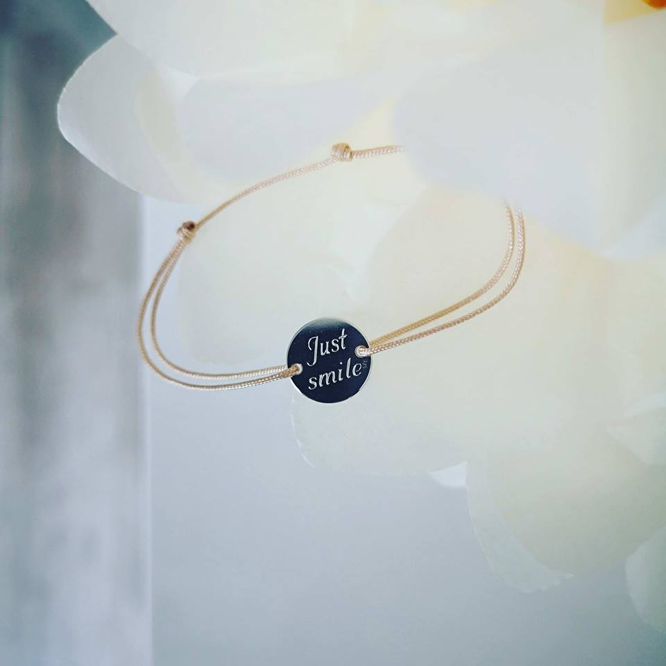 Bratara Just Smile, Argint925 rodiat [2]