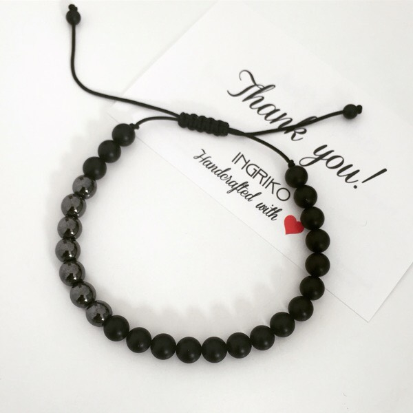 Bratara Pietre Onix & Hematite [3]