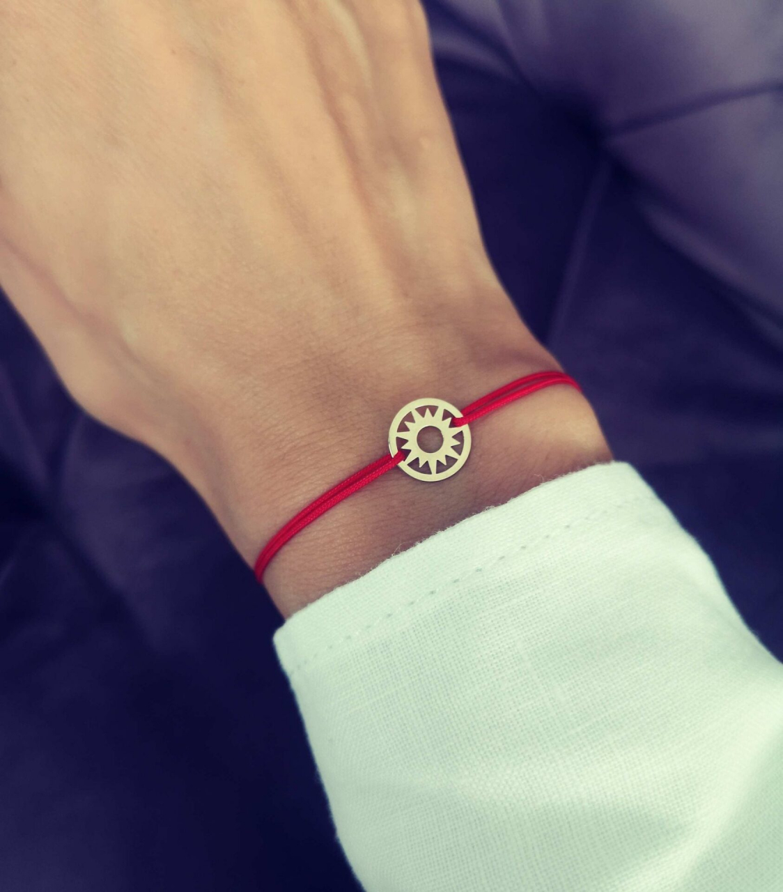 Bratara Soare, aur galben 14K [3]